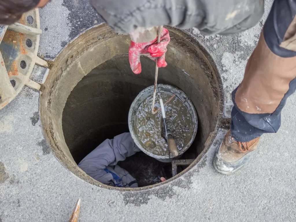 Clogged Sewer Line