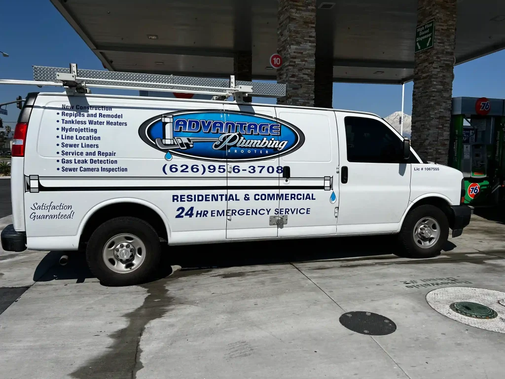 Advantage Plumbing & Rooter Service Vehile