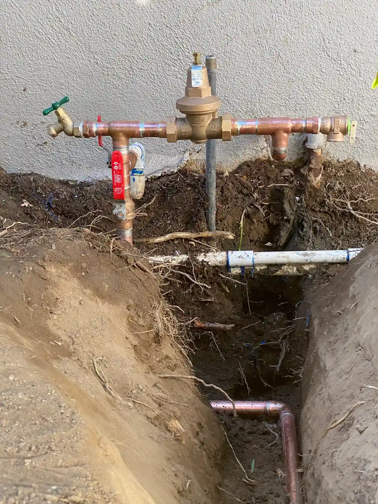 water pressure regulator installation and replacement services